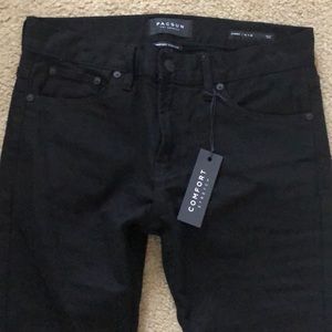 Pacsun Black Knee Distressed Jeans
